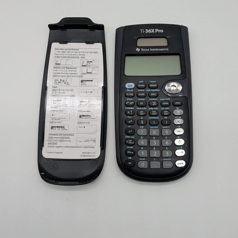 Texas Instruments TI-36X Pro Solar Power Scientific Calculator with Cover